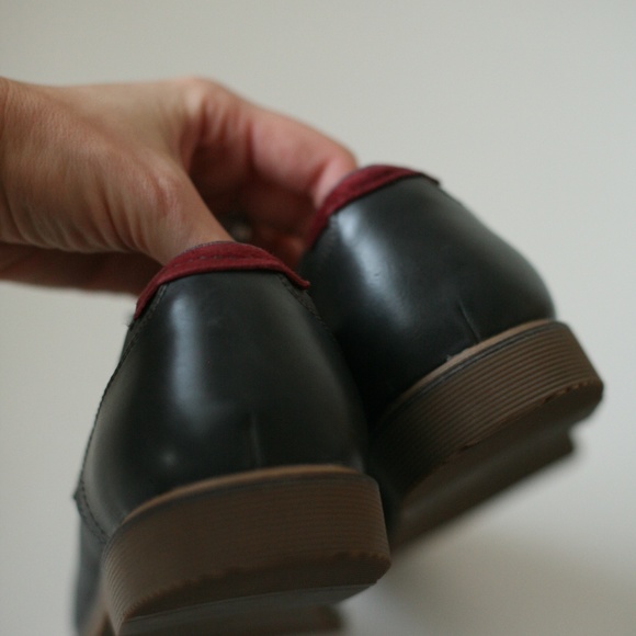 Steve Madden gray men's tie lace oxford shoes - Picture 3 of 4